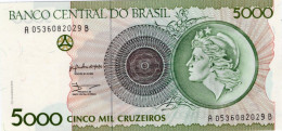 Brésil  5000  Cruzeiros  A 0536082029B    Billet Neuf - Brasile