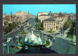 Espagne - N° 43 - ZARAGOZA - Plaza Paraiso Y Avenida Independencia ( Place Paradis Et Avenue De L'Indépendence) - Zaragoza