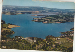Pareloup 12  Carte Circulée Timbrée G  F _Salles Curan-Barrage Sur Le Reservoir De Pareloup - Laguiole