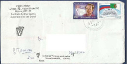 RUSSIA POSTAL USED AIRMAIL COVER TO PAKISTAN - Poste Aérienne