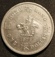 HONG KONG - 1 DOLLAR 1972 - Elizabeth II - 1ere Effigie - KM 35 - Hong Kong