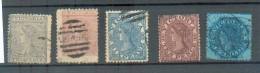 B 208 - Victoria - YT 42-43-44-46-47 ° Obli - Used Stamps