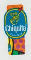 1x Fruit Label Sticker CHIQUITA Banana-bananen Costa Rica - Obst Und Gemüse