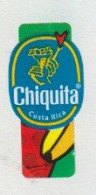 1x Fruit Label Sticker CHIQUITA Banana-bananen Costa Rica - Frutta E Verdura