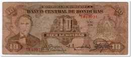 HONDURAS,10 LEMPIRAS,1978,P.64a,CIRCULATED - Honduras