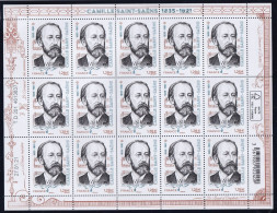 France Feuillet De France N°F18 - Timbre 5476 - Camille St Saëns - Neuf ** Sans Charnière - TB - Mint/Hinged