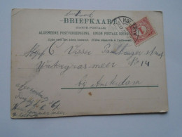 D201622   CPA AK  -  1906 (ca)  HOUTRYK   -Swallow Schlucken Avaler Slikken - Lettres & Documents