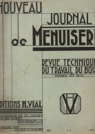Revue NOUVEAU JOURNAL DE MENUISERIE  N°5  Aout 1935  (CAT4081 / 1935 /5) - Do-it-yourself / Technical
