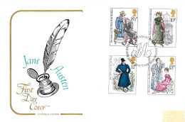 1975 Austen Addressed FDC Tt - 1971-1980 Decimale  Uitgaven