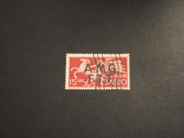 TRIESTE ZONA A - ESPRESSI - 1947/8 CAVALLO L. 15 - TIMBRATO/USED - Posta Espresso