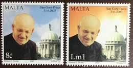 Malta 2007 Canonization Of San Gorg Preca MNH - Malte