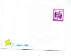 Lettre Entière 4 Oberoeterreich Illustré Ecris Moi - Enveloppes