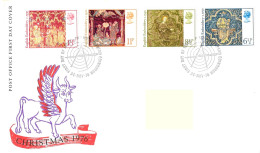 1976 Christmas Addressed FDC Tt - 1971-1980 Dezimalausgaben