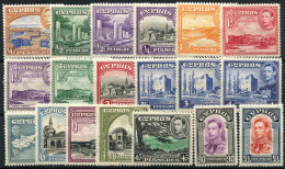 CHYPRE - YVERT 134 A 146  -  AVEC CHARNIERE - Cyprus (...-1960)