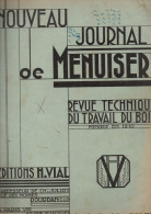 Revue NOUVEAU JOURNAL DE MENUISERIE  N°7 Octobre 1935(CAT4081 / 1935 /7) - Bricolage / Technique