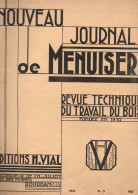 Revue NOUVEAU JOURNAL DE MENUISERIE  N°5 Mars 1931   (CAT4081 / 1931 /5) - Bricolage / Technique