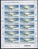 France Feuillet De France N°F30 - Timbre 5505 - Solar Impulse - Neuf ** Sans Charnière - TB - Mint/Hinged