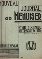 Revue NOUVEAU JOURNAL DE MENUISERIE  N°1 Avril 1934 (CAT4081 / 1934 /1) - Do-it-yourself / Technical