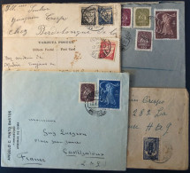 Portugal, Lot De 5 Enveloppes Et Cartes Postales - (B1950) - Altri & Non Classificati