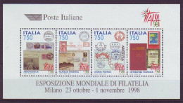 ITALY Block 16,unused - Expositions Philatéliques