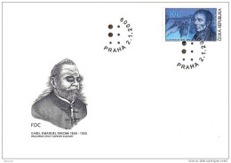 FDC 585 Czech Republic L. Braille 2009 - Handicaps