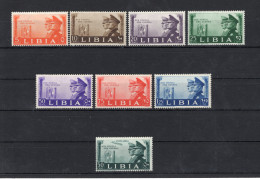 1941 LIBIA S45 Fratellanza D'armi Italo-tedesca 171/177+A45 MNH ** - Libyen