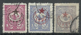 Turkey; 1916 Overprinted War Issue Stamps - Usados