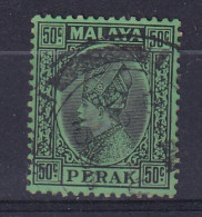 Malaya - Perak: 1935/37   Sultan Iskandar   SG99    50c     Used - Perak