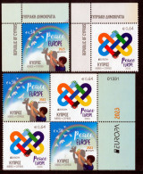 CYPRUS/Zypern/Chipre EUROPA 2023 "Peace, The Highest Value Of Humanity" Set Of 6v*** - 2023