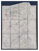 Topografische En Militaire Kaart STAFKAART 1931 Knokke ZOUTE Westcapelle Zwin Hoeke Lapscheure Oostkerke Hazegras Fort - Cartes Topographiques