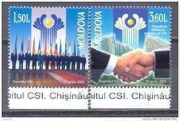 2002. Moldova, Summit Of CIS In Moldova, 2v, Mint/** - Moldavie