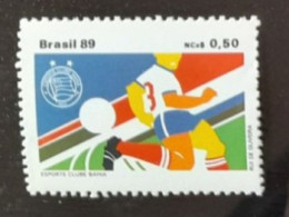 BRESIL BRASIL 1989  MNH**   FOOTBALL FUSSBALL SOCCER  CALCIO VOETBAL FUTBOL FUTEBOL FOOT - Ungebraucht