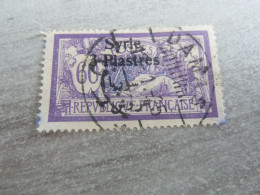 Type Merson - Syrie - 3pi.s.60c. - Yt 138 (200) - Violet - Oblitéré - Année 1924 - - Used Stamps