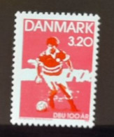 DANEMARK DANMARK 1989  MNH**   FOOTBALL FUSSBALL SOCCER  CALCIO VOETBAL FUTBOL FUTEBOL FOOT - Ungebraucht