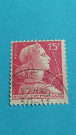 FRANCE - République Française - RF - Timbre 1955 : Marianne, Type Muller - 15 F - 1955-1961 Marianne Of Muller