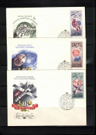 Russia USSR 1977 Space / Weltraum 20th Anniversary Of Space Flights Interesting Cover - UdSSR