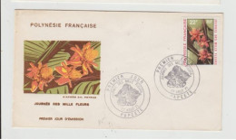 POLYNESIE- FDC JOURNEE DES MILLE FLEURS - 1971 - N° 85 - FDC