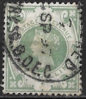 G.B. 1887 Queen Victoria  Sh. Green SG 211 - Oblitérés