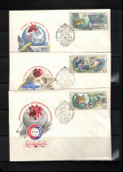 Russia USSR 1976 Space / Weltraum 15th Anniversary Of Men In Space Interesting Covers - UdSSR