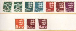 Danemark - Chiffres - Lions  -Neufs** - MNH - Ongebruikt