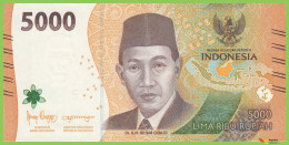 Voyo INDONESIA 5000 Rupiah 2022 P164 B619a PAD UNC Tari Gambyong Dancer - Indonesien