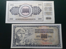 Yugoslavia 1000 Dinars, 1981 P-92D - Yougoslavie