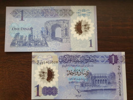 Libya 1 Dinar, 2019 P-80AA - Libye