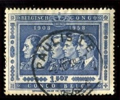 Congo Paulis 1 Oblit. Keach 10 (E) Sur C.O.B. 345 Le 02/10/1958 - Used Stamps