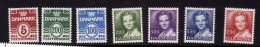 Danemark - Chiffres - Reine Margrethe II  -  Neufs** - MNH - Neufs