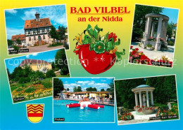 73207968 Bad Vilbel Rathaus Hassia Sprudel Kurhaus Freibad Friedrich Karl Sprude - Bad Vilbel