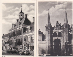 2850	44	Sneek, Stadhuis – Waterpoort (2 Kaarten) - Sneek