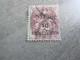 Type Blanc - Syrie - 10c. S. 2c. - Yt 88 (108) - Brun-lilas - Oblitéré - Année 1923 - - Gebraucht