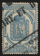 Timbres Pour Journaux N°8, 2c Bleu, Oblitéré - TB - Giornali