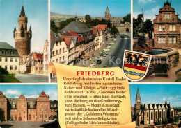 73207136 Friedberg Hessen Liebfrauenkirche Adolfsturm Georgsbrunnen Schloss  Fri - Friedberg